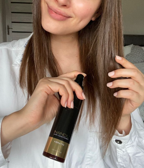 keratinová péče o vlasy